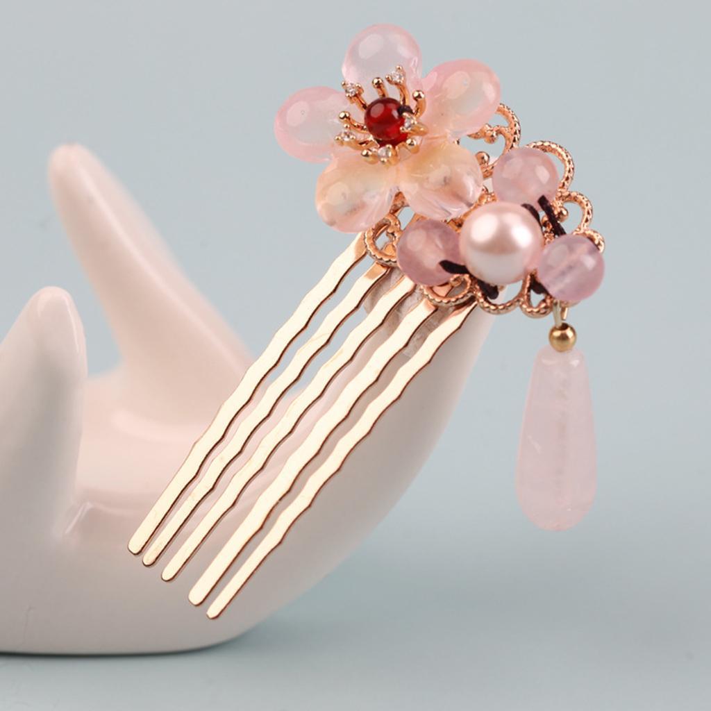 Hair Pin Hair Chopsticks Hairclips Hair Accessories Tool for Women Pink