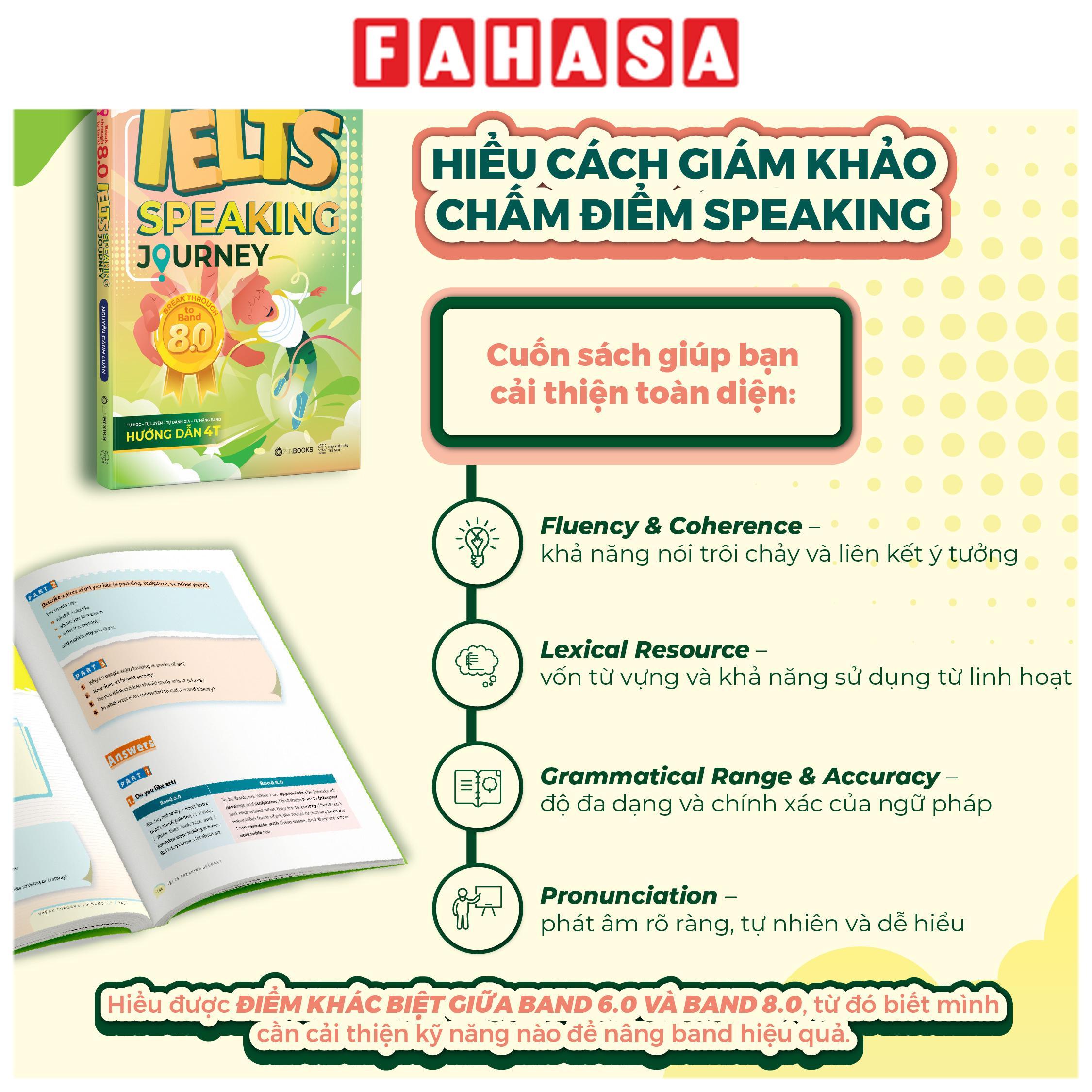 Sách - IELTS Speaking Journey - Break Through To Band 8.0