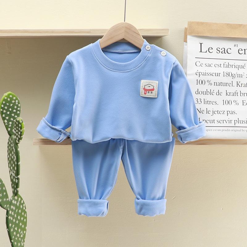 Bộ quần áo mùa thu nhiều màu size 8-35kg cho bé gái và bé trai