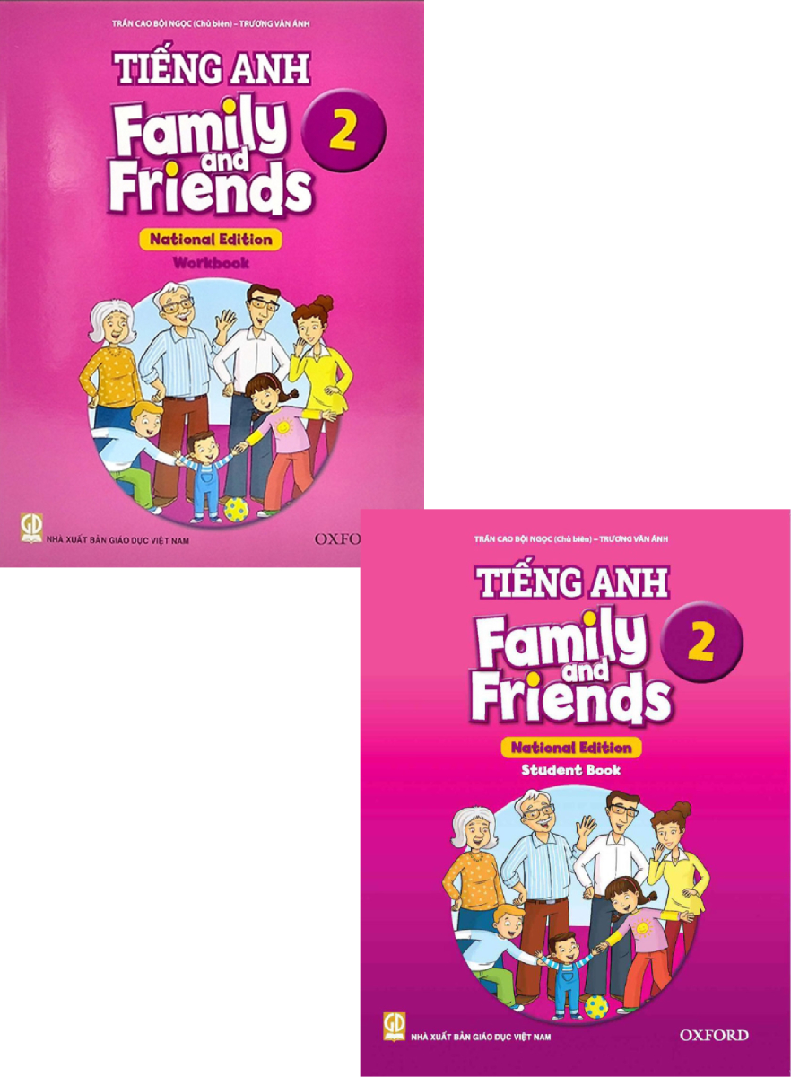 COMBO TIẾNG ANH 2 - FAMILY AND FRIENDS (NATIONAL EDITION) (STUDENT BOOK + WORKBOOK) (BỘ 2 CUỐN)