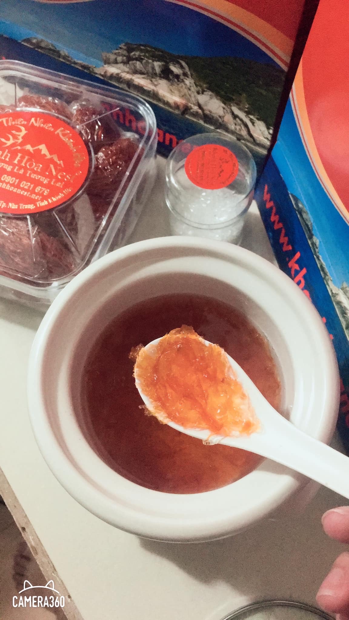 Yến Hồng Huyết Khánh Hòa Nest - 10g