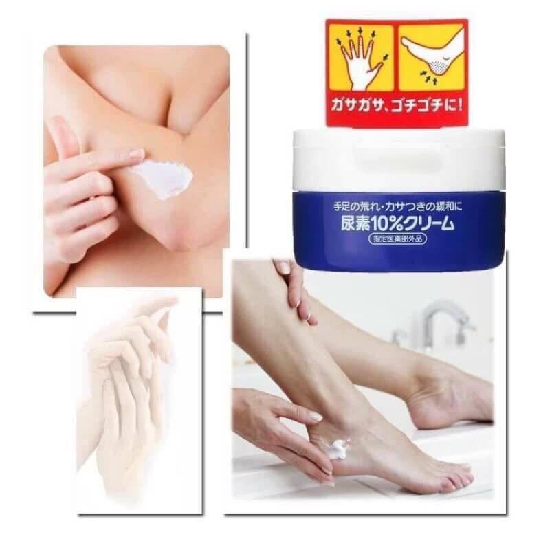 Kem nứt gót chân Nhật Bản, kem nẻ Urea Cream 100g làm mềm dưỡng da tay chân
