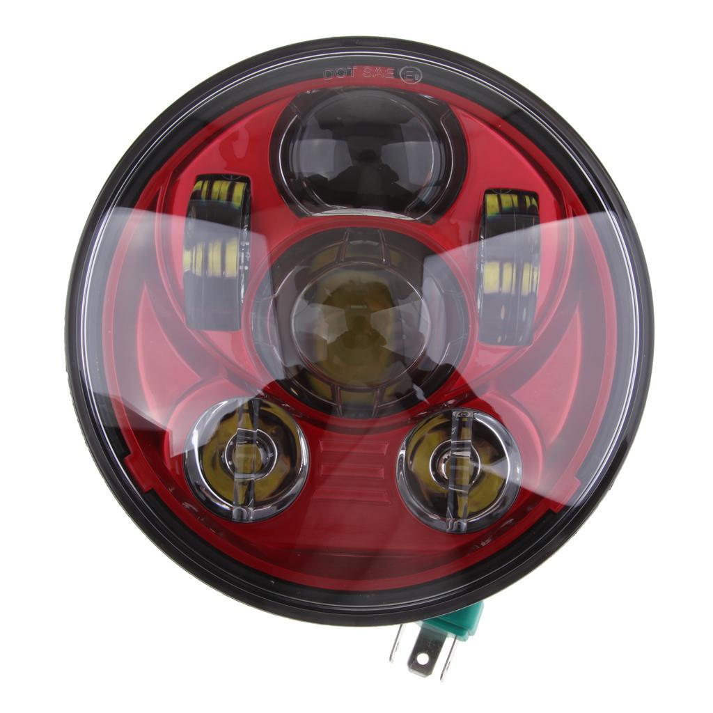 5-3/4 Inch Motorbike LED Halo Headlight for Harley XL883 1200