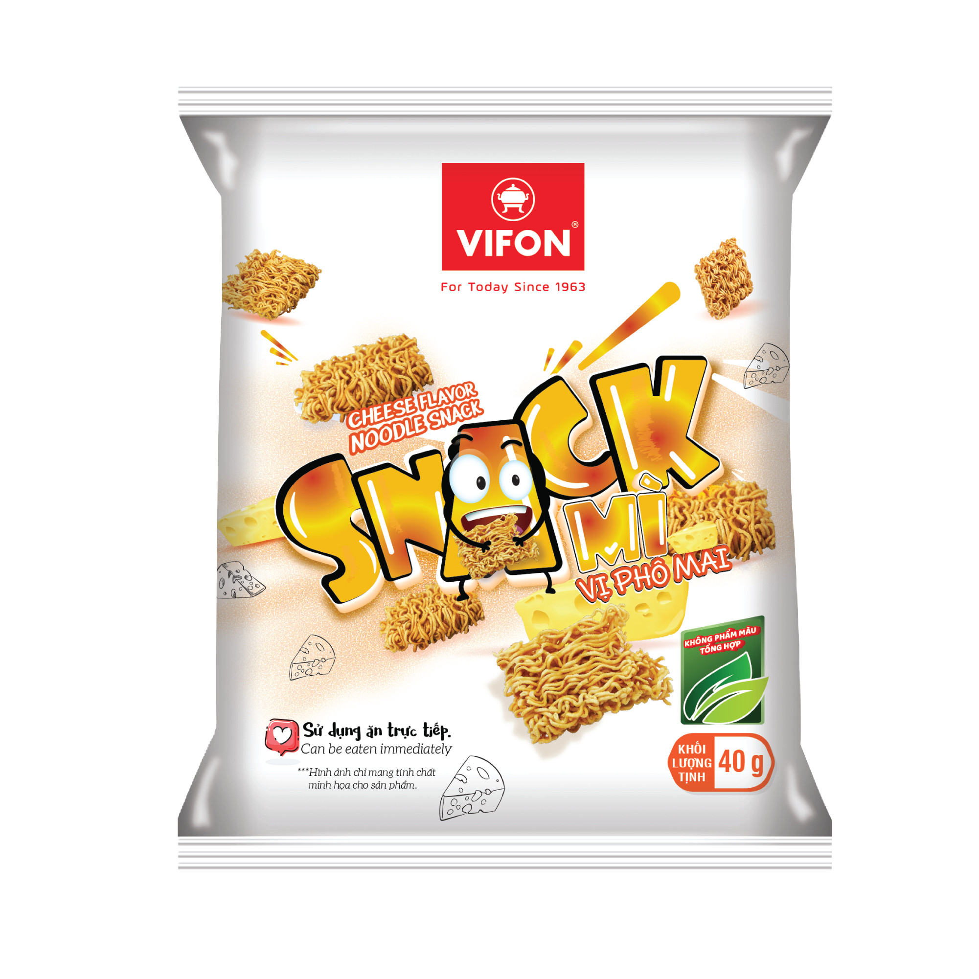 Thùng 24 Gói Snack Mì Phô Mai 40g VIFON