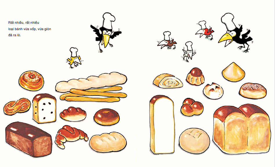 Truyện Tranh Ehon - Cửa Hàng Bánh Mì Quạ