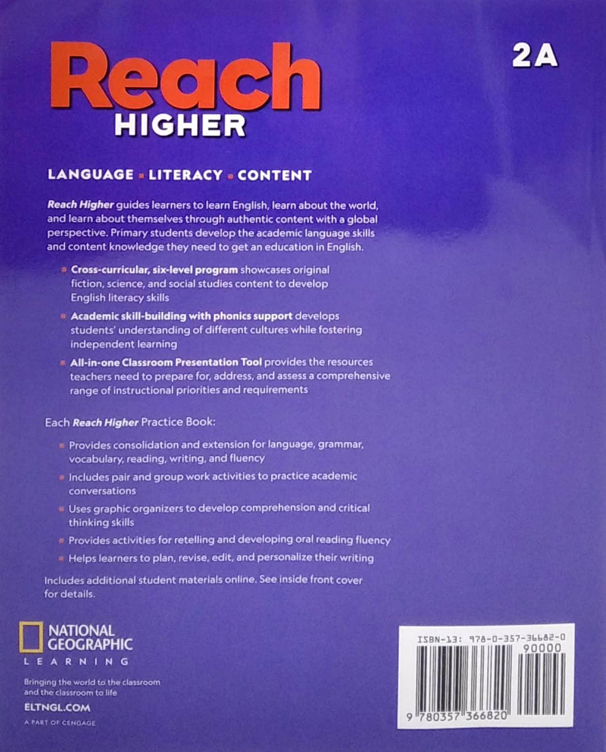 Reach Higher 2A: Practice Book