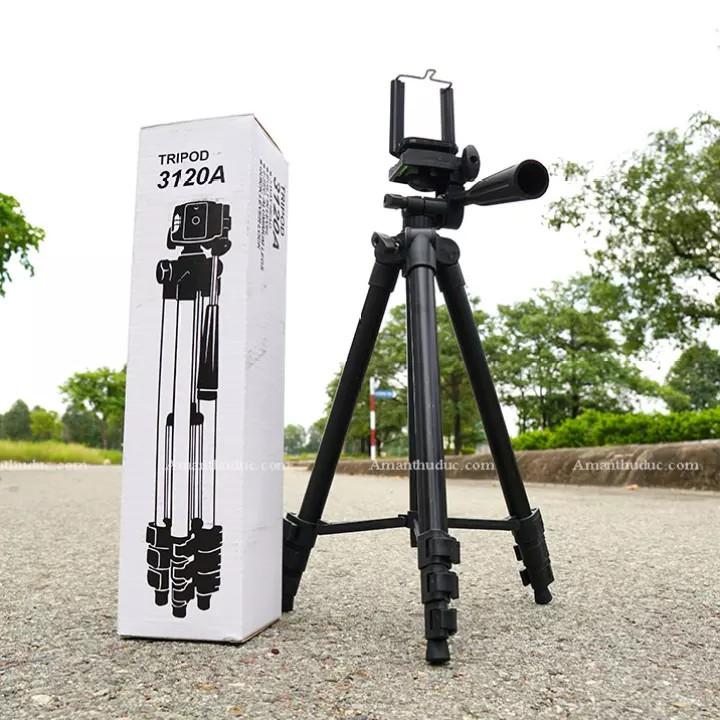 Gậy 3 Chân Tripod 3120 - 3110 cực chắc chắn gắn máy ảnh hoặc điện thoại Mẫu Mới 2021