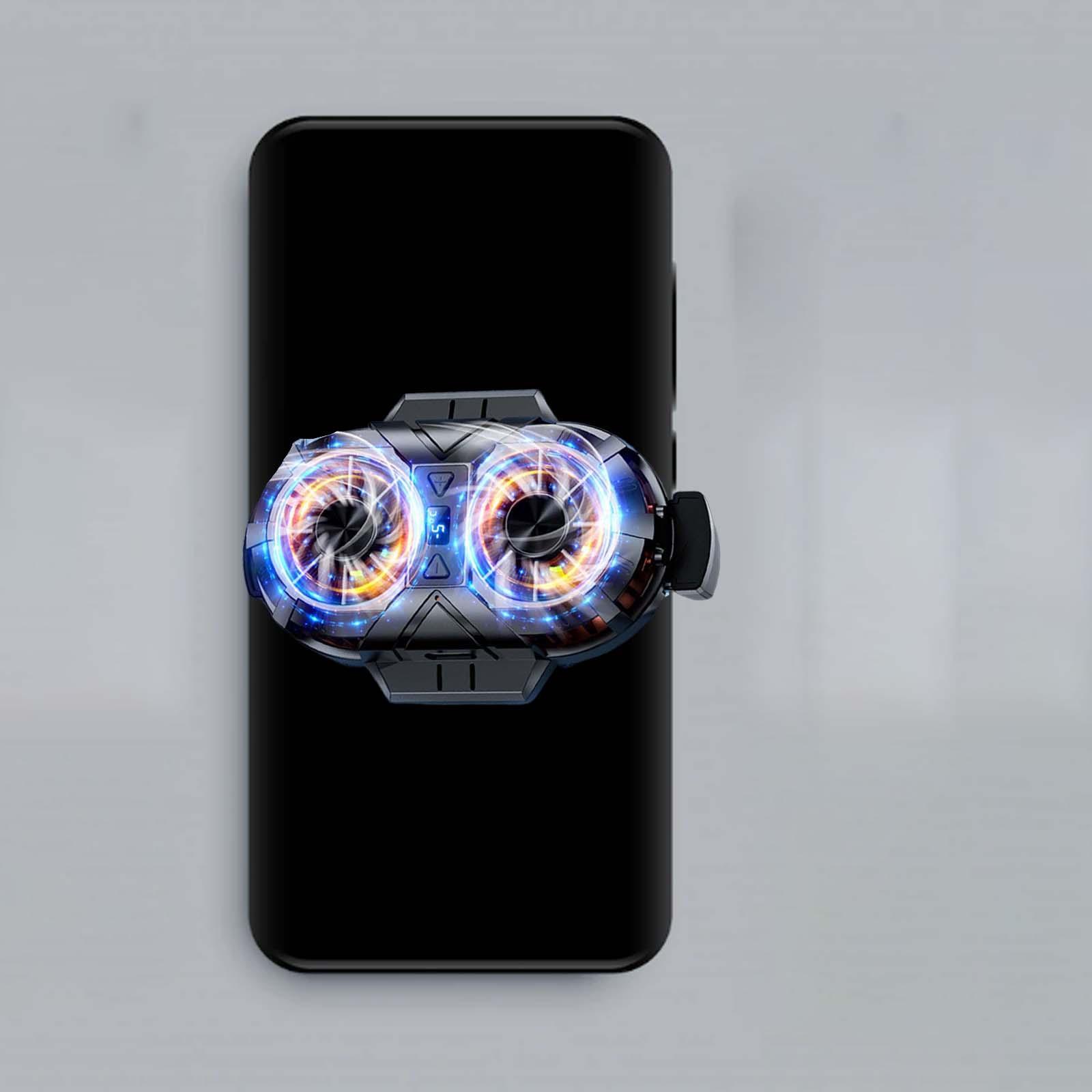 Heat Dissipation Refrigeration Sheet Gaming Black