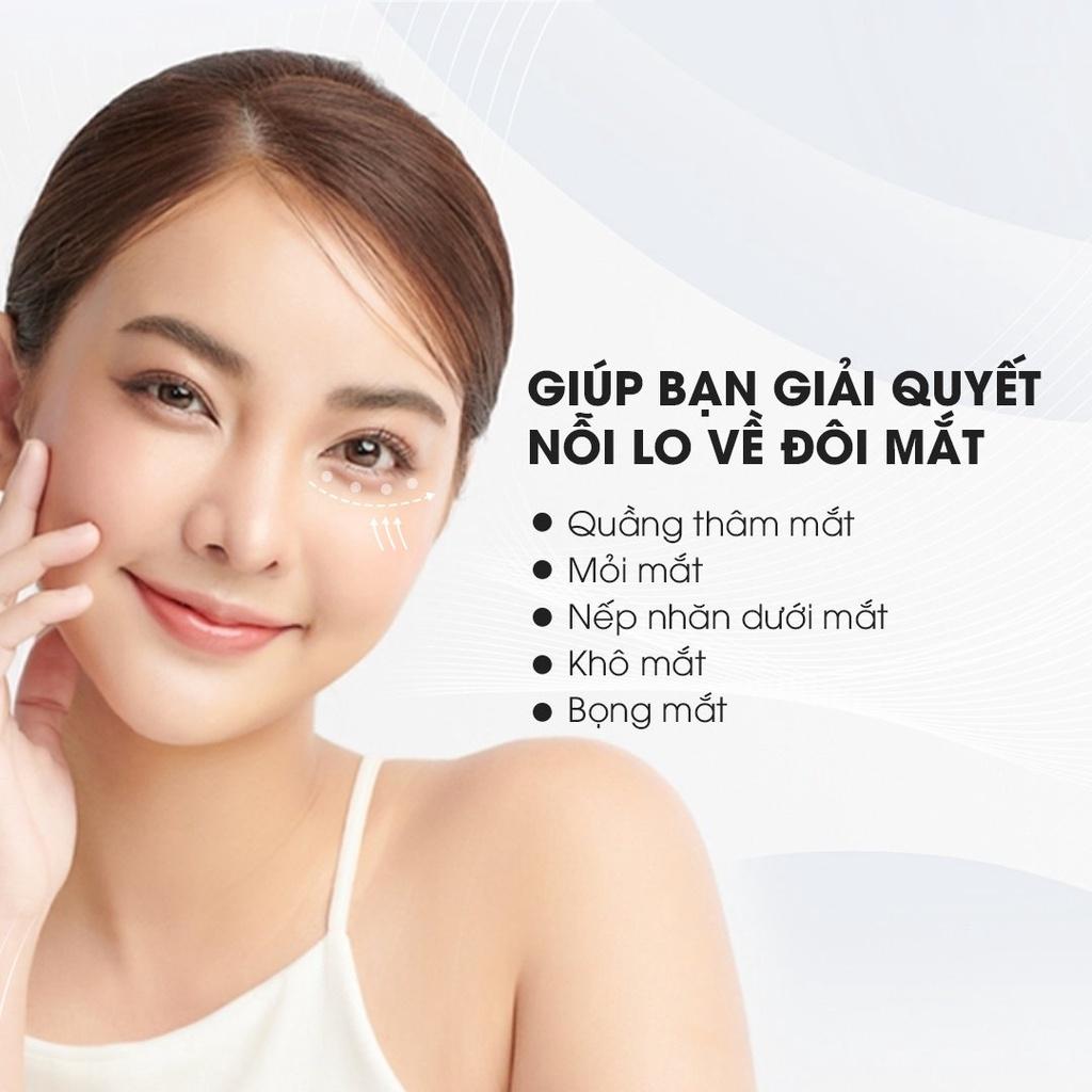 Máy Massage Mắt giảm nếp nhăn, bọng mắt, quầng thâm, trẻ hóa da vùng mắt và môi JOOU XE-19  TẶNG MÁY RỬA MẶT Joou L1901 trị giá 599K