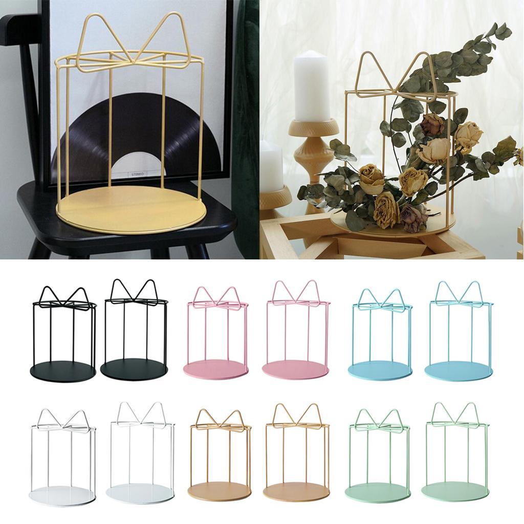 Cake Stand Bowknot Showcase Dessert Pastry Display