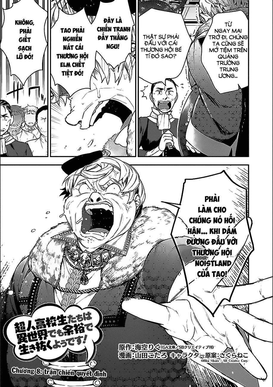 choujin koukousei-tachi wa isekai demo yoyuu de ikinuku you desu [manga] chapter 8 3