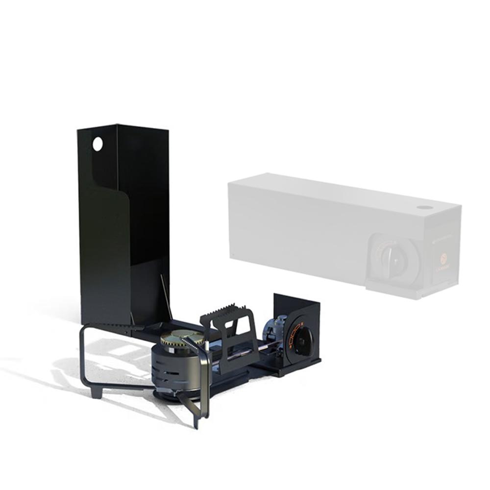 Folding Camping Cassette Stove Portable Windproof Camp Gases Burner Butane Stove 2600W with Piezo Ignition Carrying Bag
