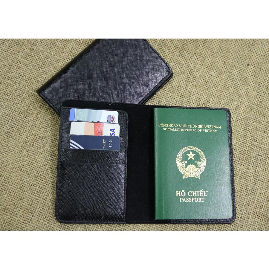 Ví Da Đựng Passport Hộ Chiếu Da Bò Thật Thương Hiệu GIPSY