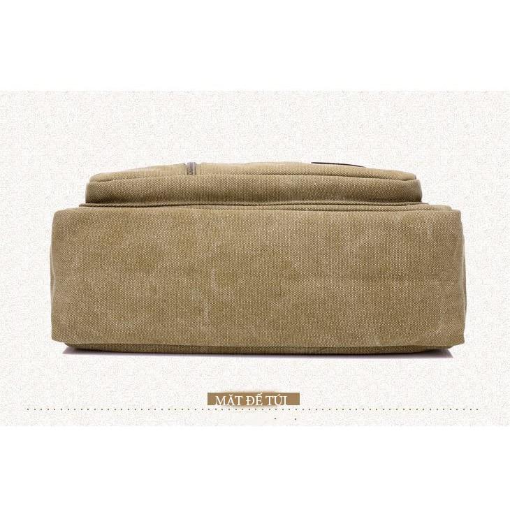 Túi Đeo Chéo Nam Vải Bố Thời Trang Hàn Quốc Cặp Đeo Vải Canvas Tuxa Store