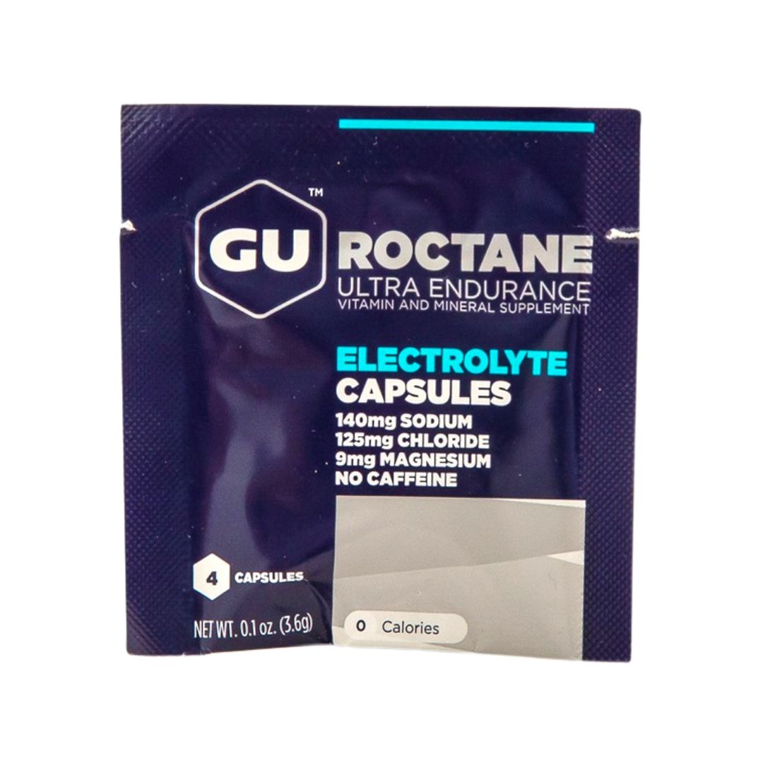 Muối điện giải Gu Roctane Electrolyte Capsules gói 4 viên