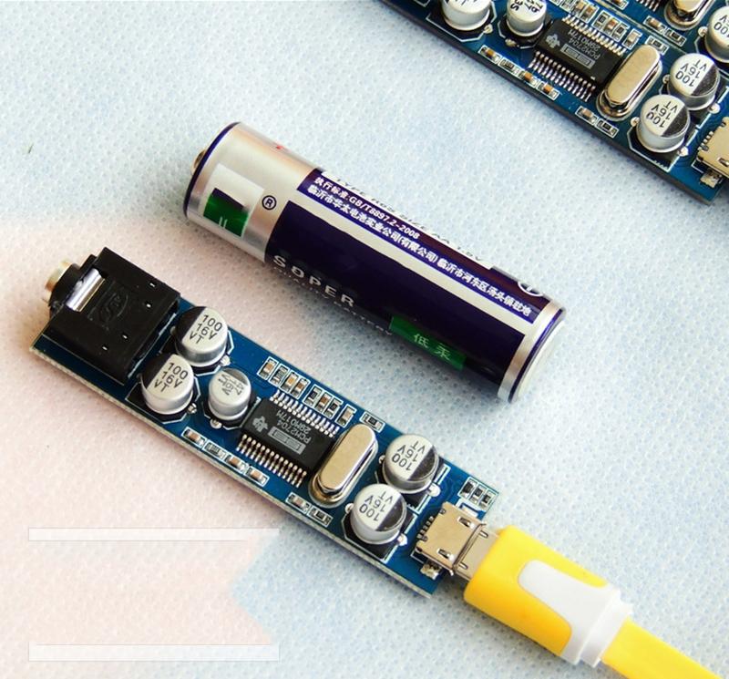 Âm Thanh HIFI PCM2704 Bộ Giải Mã Mini DAC USB Thẻ Ngoài MICRO USB Cho Điện Thoại Di Động/PC