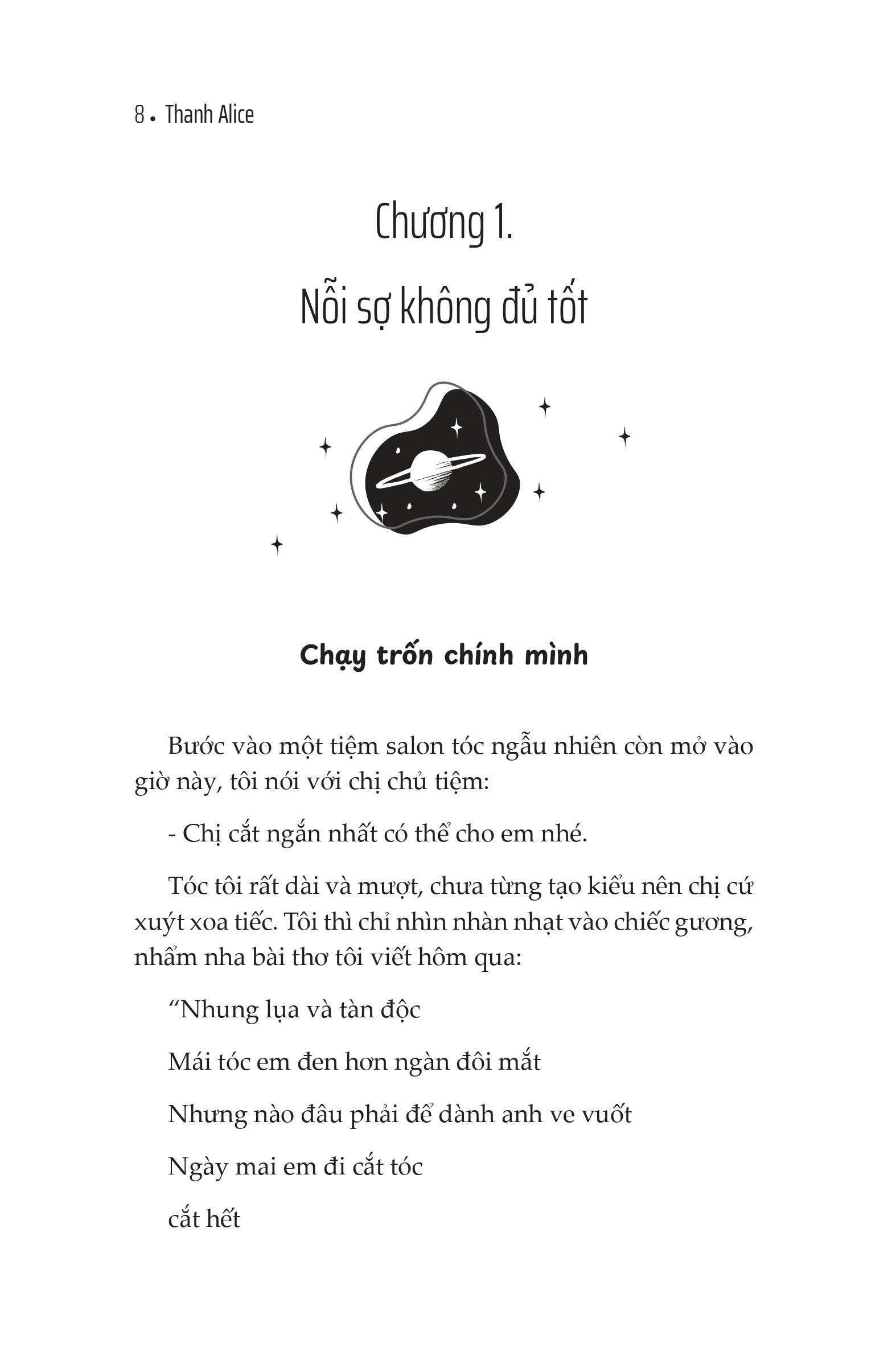 Sách 1/5 Giây Để Rung Động Với Chính Mình - Học Thương Mình Giữa Muôn Vàn Vụn Vỡ - Thanh Alice