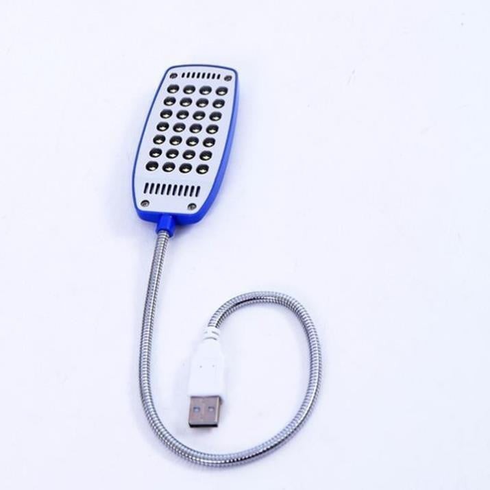 Đèn Led 28 Bóng Thân Kim Loại Có Thể Uốn Cong Cổng Kết Nối Usb Đèn Màn Hình Máy Tính Tăng Cường Độ Ánh Sáng Chống Mỏi Mắt Và Bảo Vệ Mắt - Hàng Nhập Khẩu ( Màu sắc ngẫu nhiên )