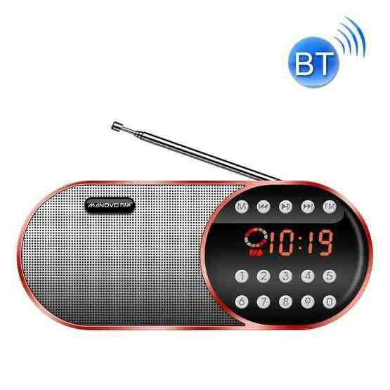 Radio kiêm loa bluetooth, tích hợp đèn chiếu sáng bỏ túi Manovo F1