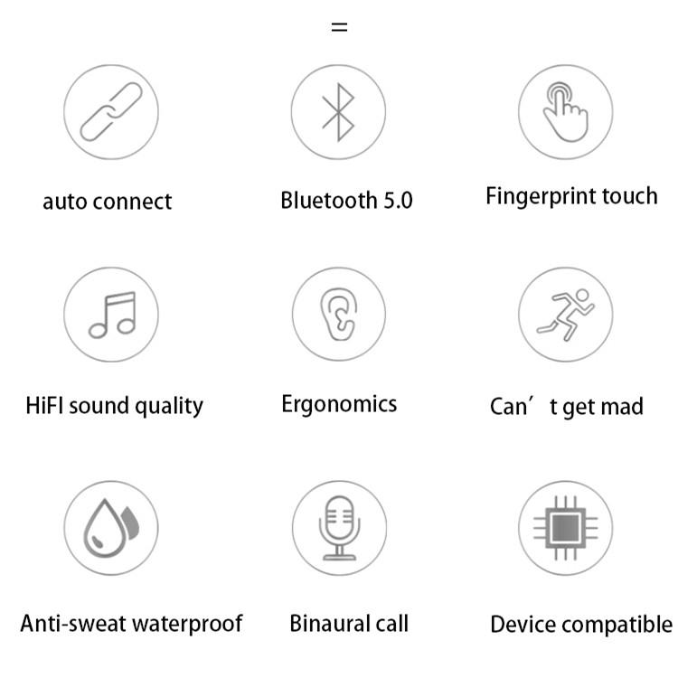 Tai nghe thể thao không dây XG17 Bluetooth 5.0 chất lượng cao