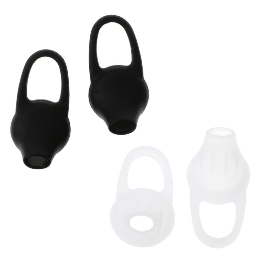 2 Pair Universal Eartips Earbud Tips Cover for Wireless Earbuds Earphones