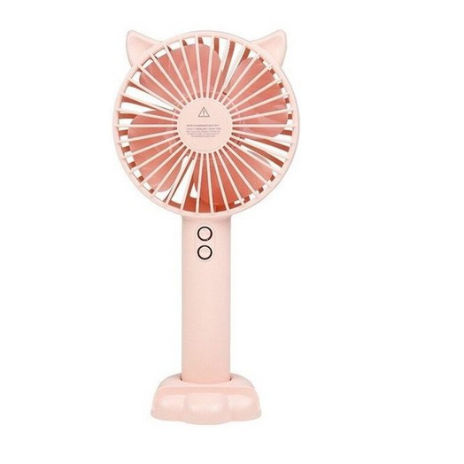 Quạt cầm tay tiện lợi gắn tai thỏ Damas N10 - Thiết kế dễ thương - Phù hợp tiêu chuẩn hiện đại