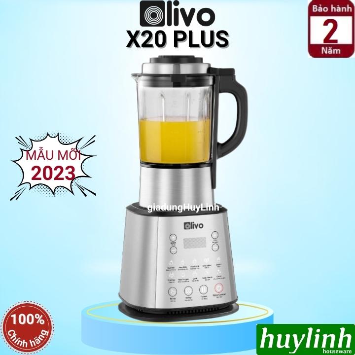 Máy Làm Sữa Hạt Máy Xay Nấu Đa Năng OLIVO X20 CHÍNH HÃNG Công suất 1800W - Thương Hiệu Mỹ, Hàng chính hãng