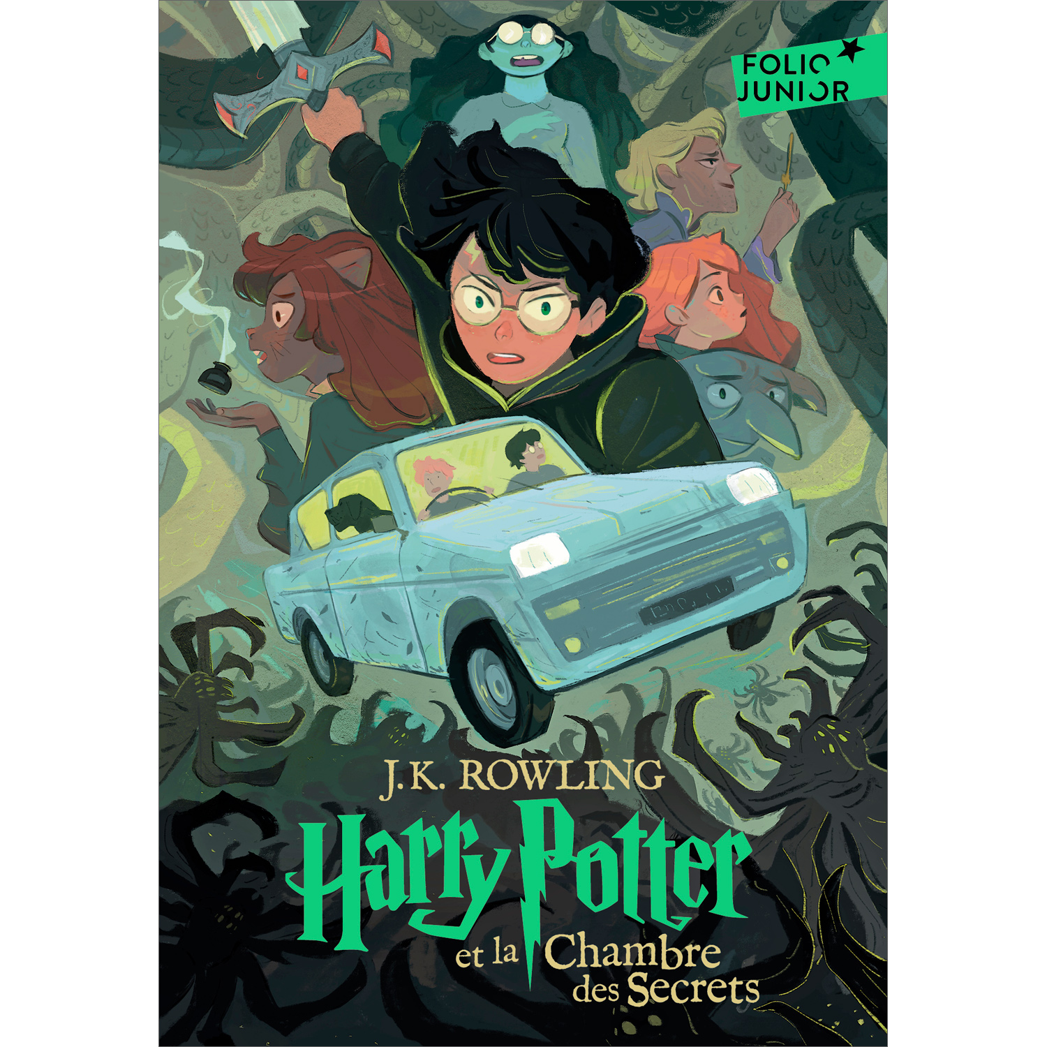 HARRY POTTER - TOME 2 - HARRY POTTER ET LA CHAMBRE DES SECRETS