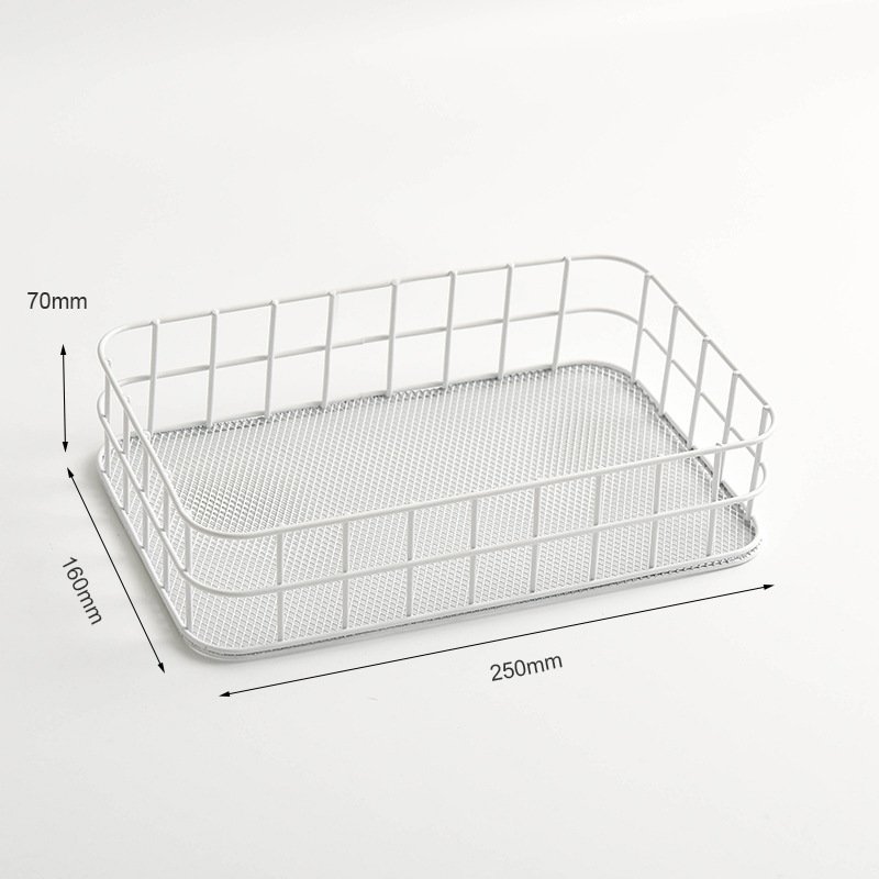 Giỏ sắt đựng đồ Giỏ sắt decor trang trí nhiều màu SP004409