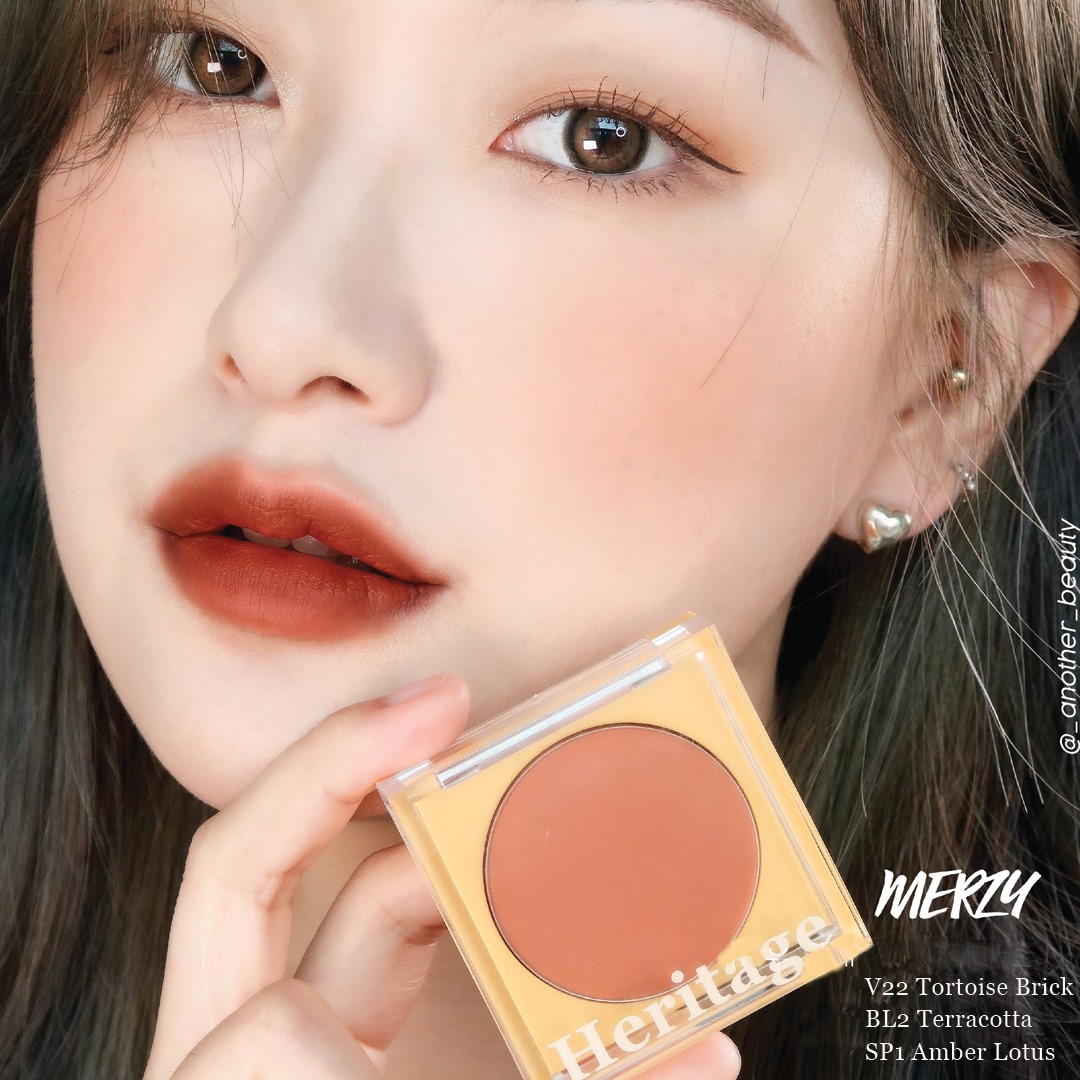 Phấn Má Hồng Dạng Nén Merzy The Heritage Blusher