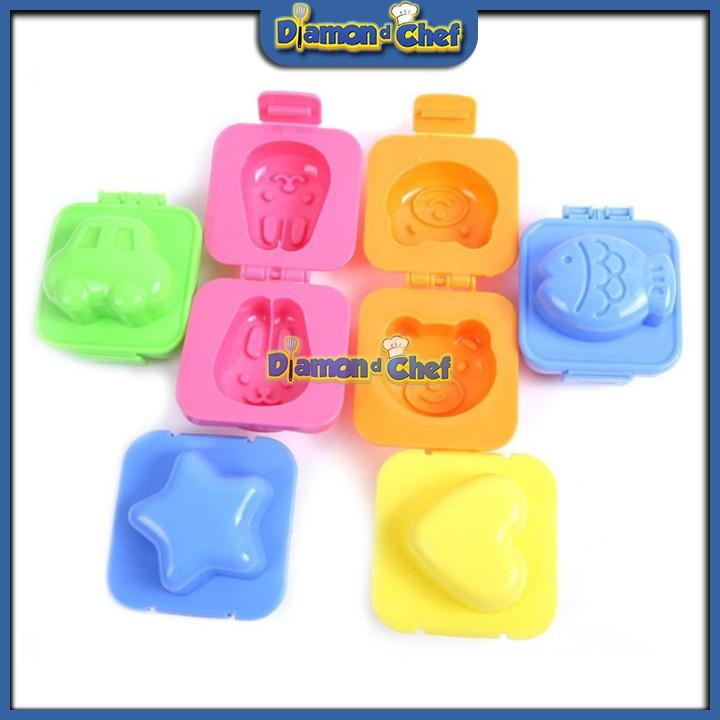 Bộ 6 Chiếc Khuôn Làm Cơm Bento Cho Bé