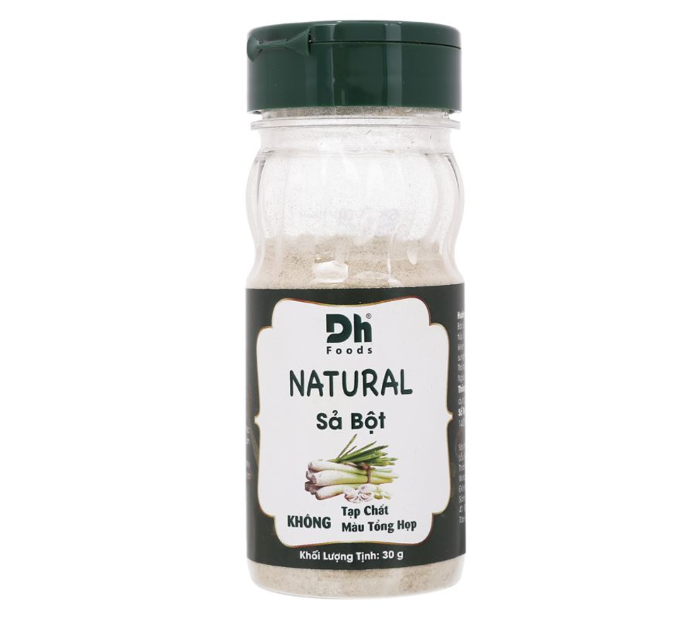 Sả Bột Natural Dh Foods Hũ 30G – 8936079284244
