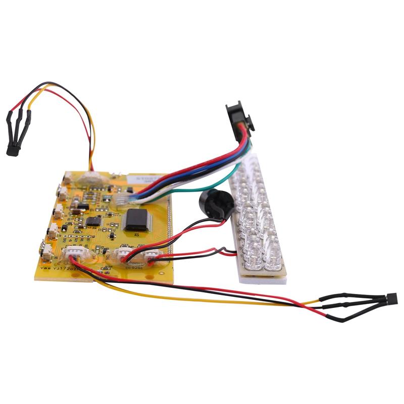 Màn hình tinh thể chất lỏng 1PCS cho các bộ phận xe tay ga điện Kugoo S1 S2 S3 cho Universal 36V Electric Scooter Màu