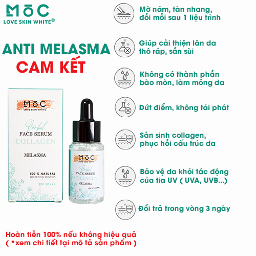 SERUM NGỪA NÁM - TÀN NHANG 25ML - MOC