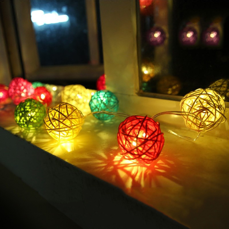 Đèn led trang trí hình cầu
