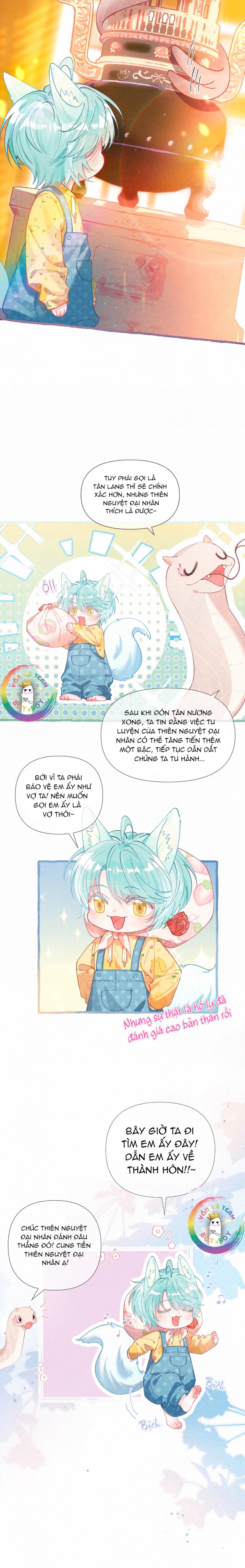 hồ ly hay là "hồ dán" vậy? chapter 1 4