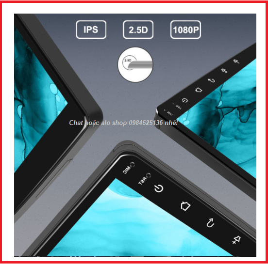 Bộ màn hình cho xe TOYOTA FORTUNER điều hòa tự động 2010-2016 GỒM màn androi+mặt dưỡng+ dây giắc theo xe,có Tiếng Việt