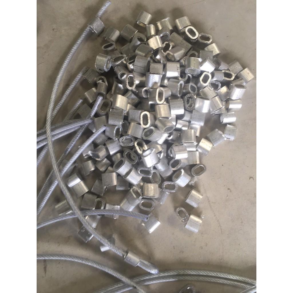 Cáp khoá xe cáp bọc 10mm chống cắt từ 60cm - 10m - capthepgiasi