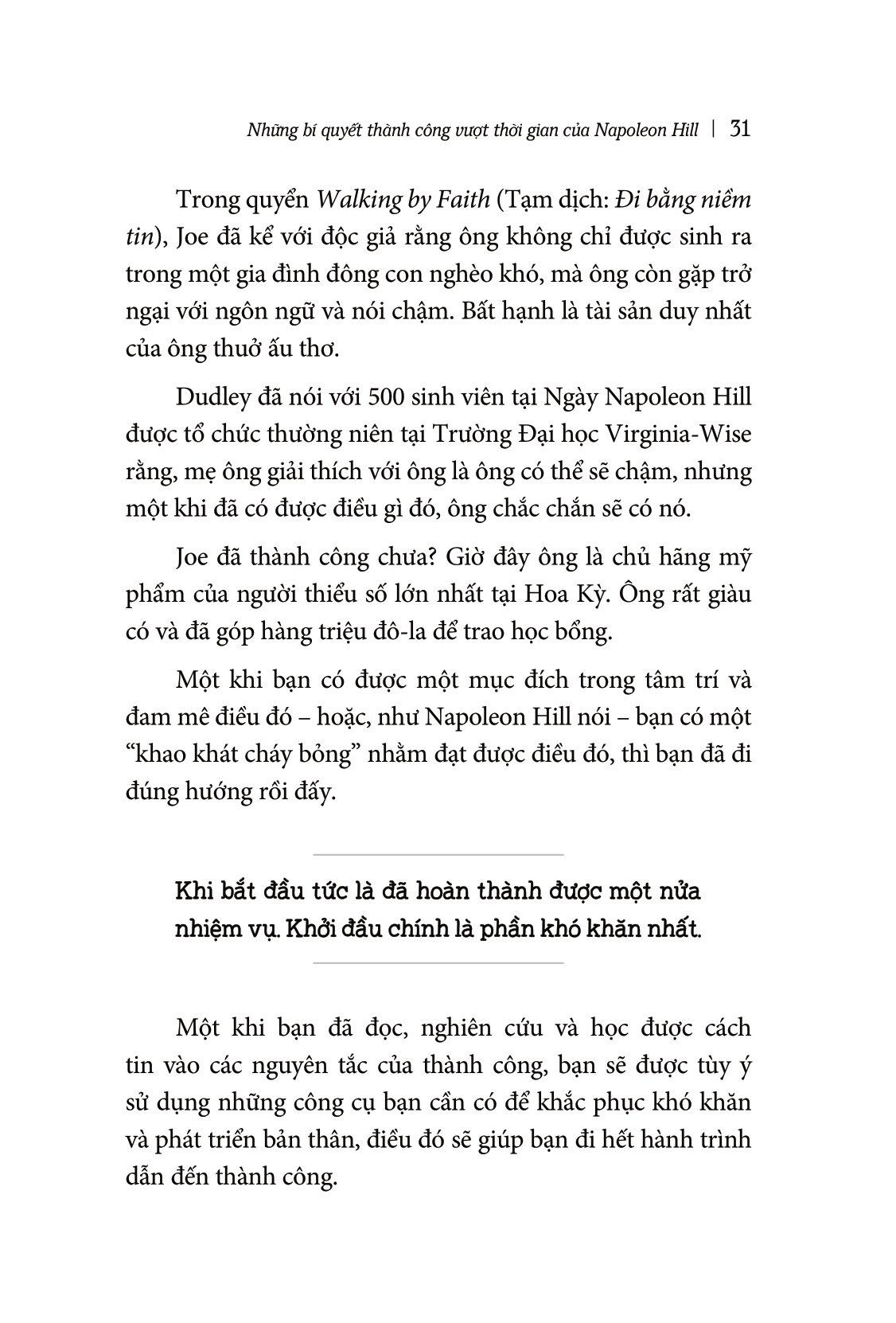 Những Bí Quyết Thành Công Vượt Thời Gian Của Napoleon Hill