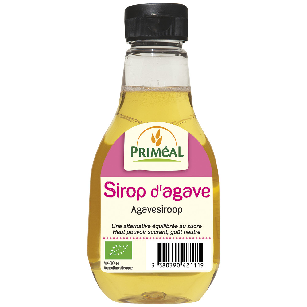 Siro cây thùa hữu cơ Primeal Organic Agave Syrup 330gr