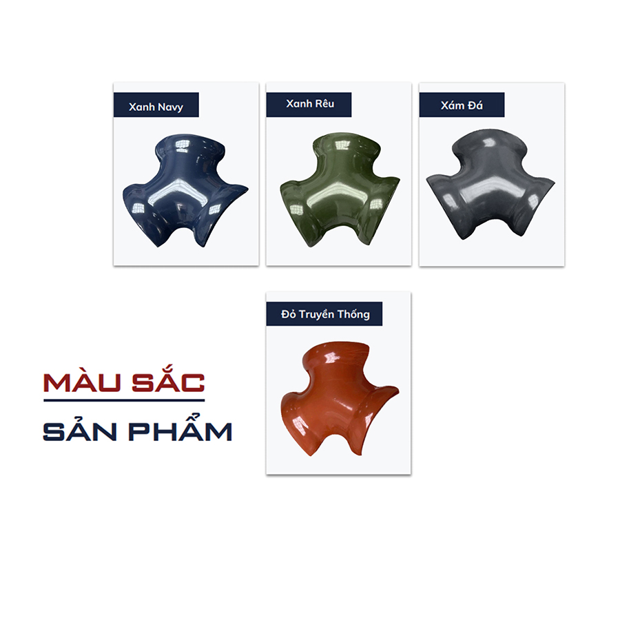 Ngói chạc 3y tráng men cao cấp CASA PRO, chống thấm, chống rêu mốc - Hoa Sen Home - Hàng chính hãng