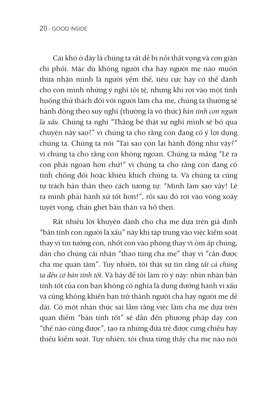 Sách - Good Inside - Con Cái Chúng Ta Đều Tốt