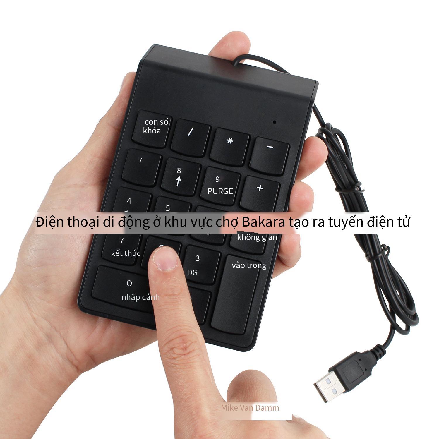Bàn phím kỹ thuật số có dây đặc biệt MC-2129 bàn phím kế toán doanh nghiệp văn phòng nhỏ và tinh tế bàn phím sô cô la nhỏ