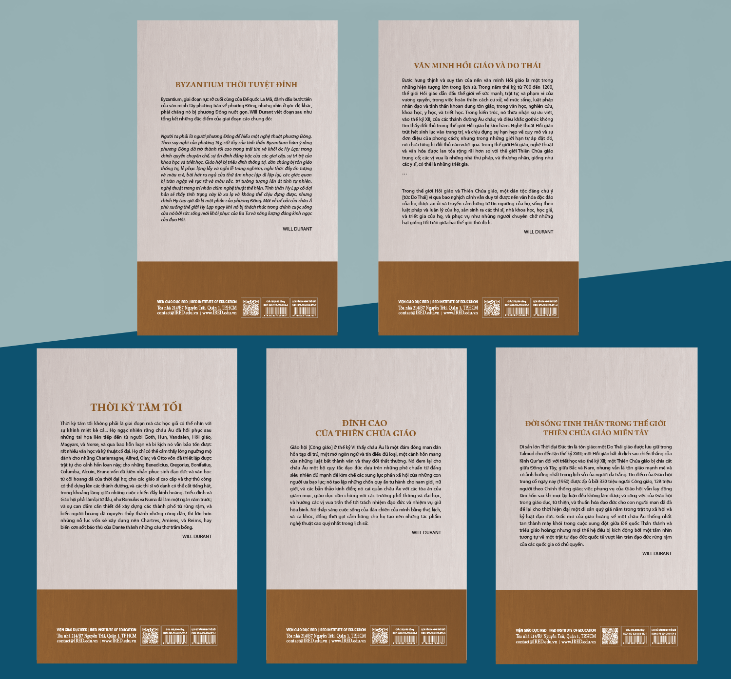 Sách IRED Books - Lịch sử văn minh thế giới phần 4: Thời đại đức tin - The Age of Faith - Will Durant