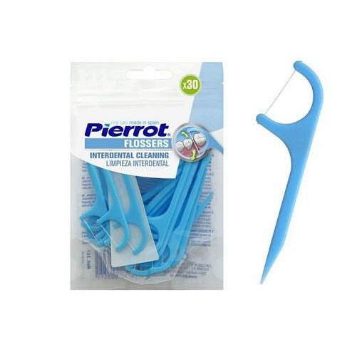 [Tặng 1 mặt nạ] Chỉ kẽ răng Pierrot FIossers 30pcs