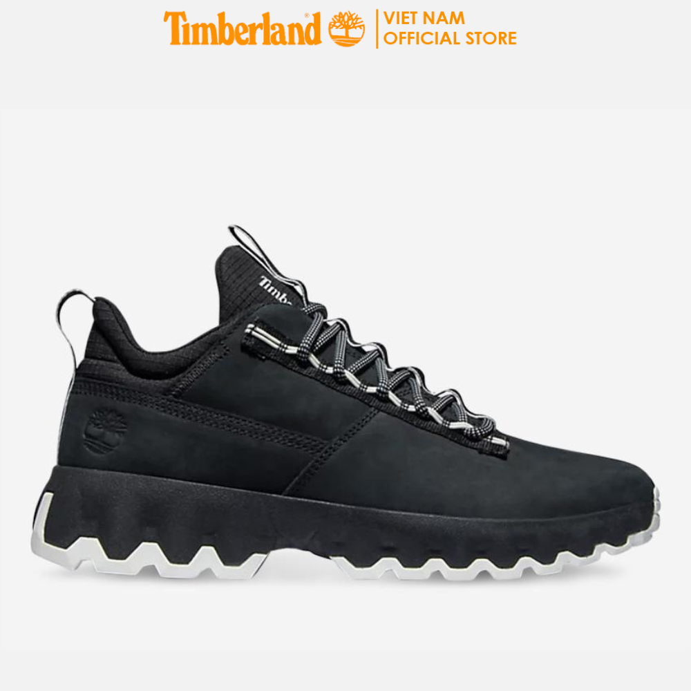 Giày Thể Thao Cổ Cao Nam Timberland GS Edge Low NWP Black Nubuck TB0A2KSF01