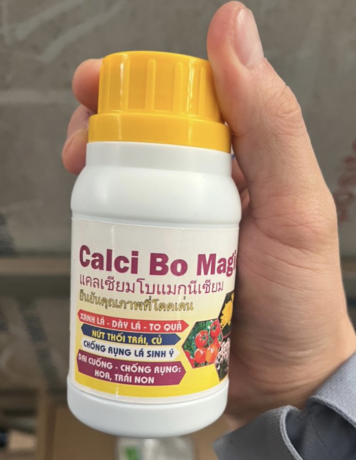 Phân Bón Chống Rụng Trái Cho Cây Siêu Canxi Bo Magie - Chai 100 ML