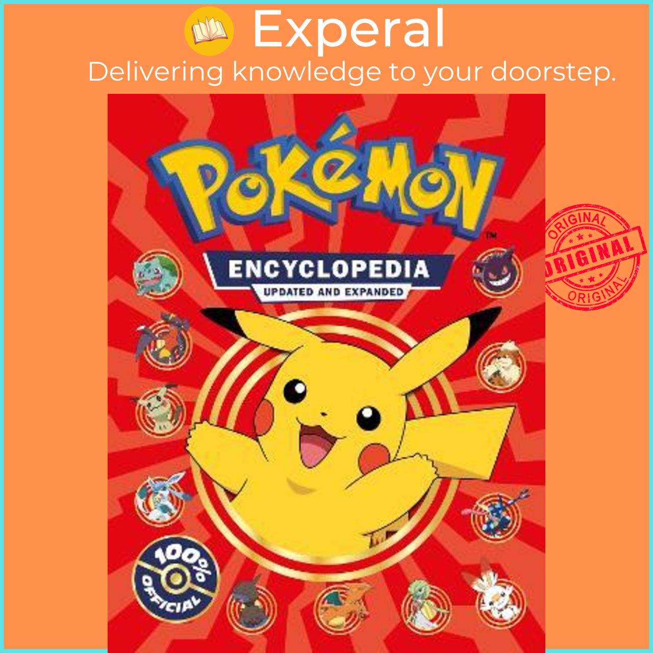 Sách - Pokemon Encyclopedia Updated and Expanded 2022 by Pokemon (UK edition, hardcover)