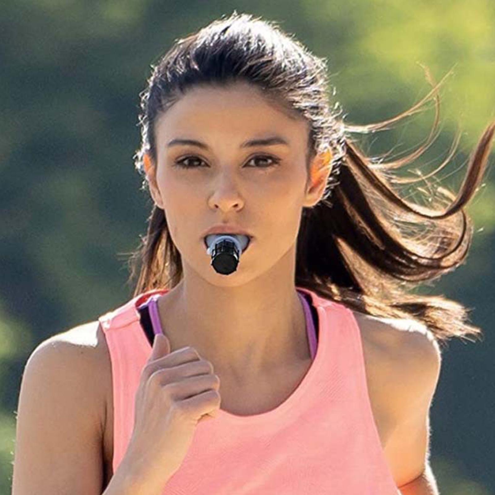 2xGym Lung Exerciser Food Grade Silicone Fitness Lung Expanding Mouthpiece