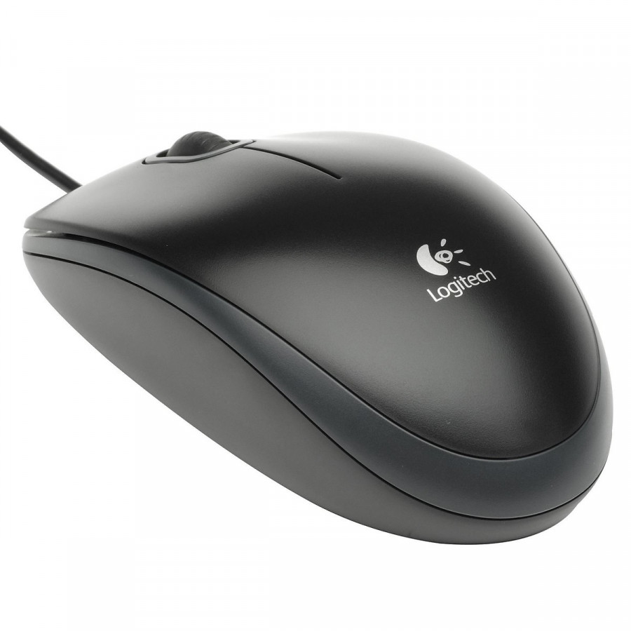 Chuột văn phòng có dây Logitech B100 - Hàng nhập khẩu